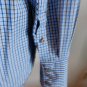 English Laundry Blue Shirt Blaque Label Plaid M New