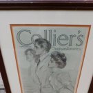Collier's July 1909 Albert Sterner Cover ART Print Framed