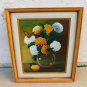 Laurie Ellen Werner Chrysanthemum Mums Oil Painting California Listed Artist Vin