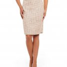 Karl Lagerfeld Paris Tweed Pencil Skirt sz 8 M New