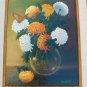 Laurie Ellen Werner Chrysanthemum Mums Oil Painting California Listed Artist