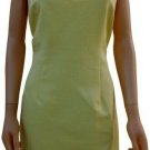 CYNTHIA STEFFE Yellow Jersey Dress 60s Style M