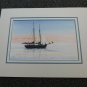 Scott Kuhnly Sailing Boat Signed Serigraph Framed