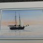 Scott Kuhnly Sailing Boat Signed Serigraph Framed