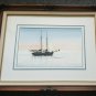 Scott Kuhnly Sailing Boat Signed Serigraph Framed