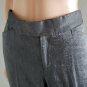 Catherine Malandrino Gray Shimmering Linen Dress Pants sz 46 M