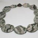 Nevada Lapis Necklace Silver Clasp