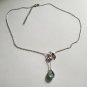 Sterling Silver Larimar Honu Turtle Necklace Made In Hawaii New