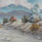 McGrath Oil Painting Desert Mountains Arizona Nevada Signed Listed Artist 1984