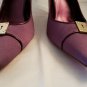 Emanuel Ungaro Purple Heels Slingbacks Sandals 9.5 9 8.5 Made in Italy