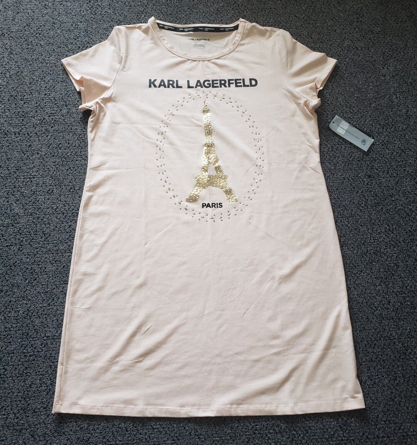 Karl Lagerfeld Tshirt Paris Pink main image 0