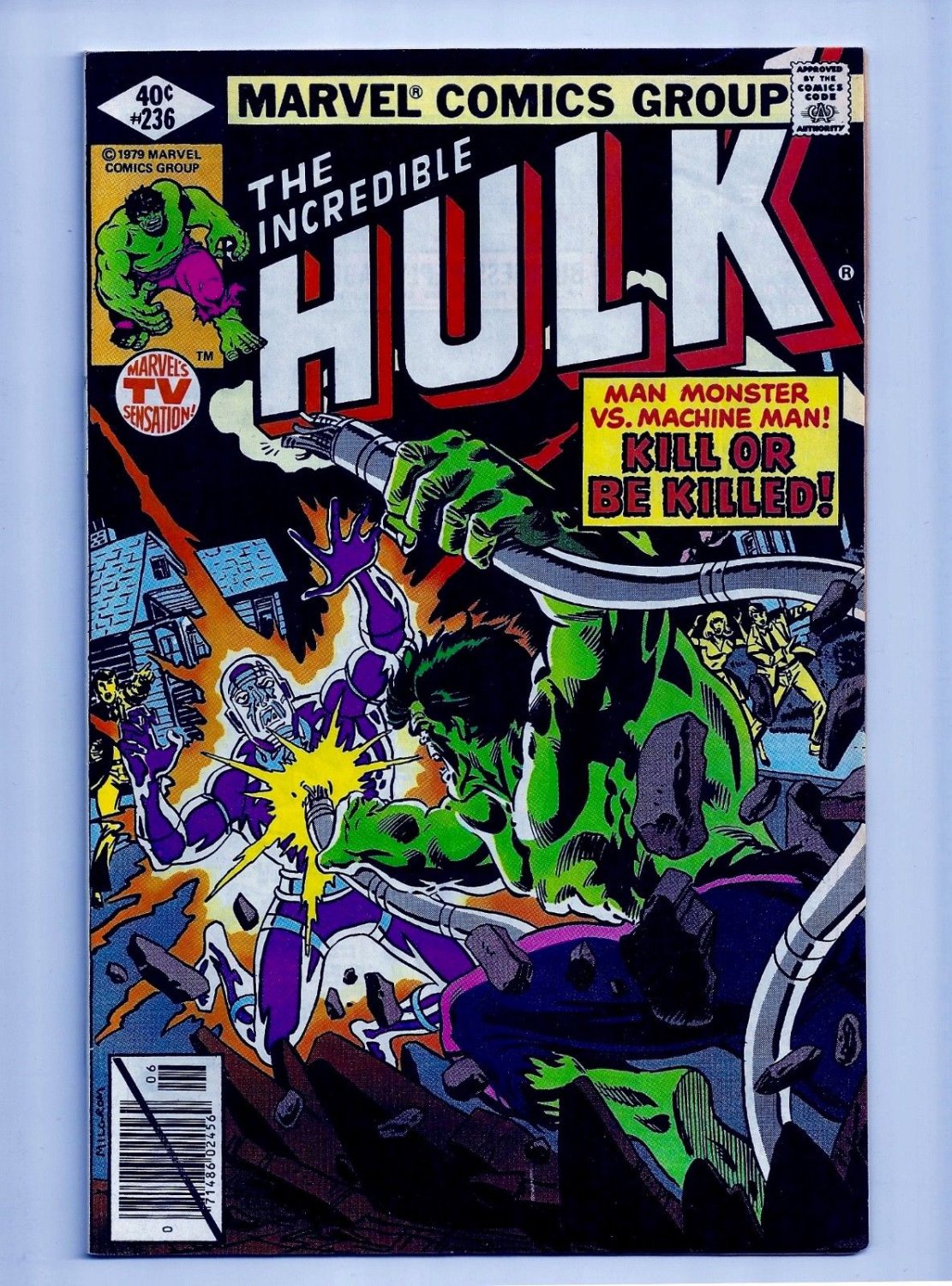 The Incredible Hulk 236 Fn Vf 7 0 1st Series 1979