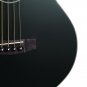 AB850F-BK Acoustic Bass Series electric Acoustic bass guitar, black, Cort