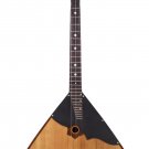 Russian balalaika made by hand using old technologies. Extra string as a gift