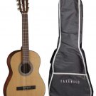 Parkwood (Cort) PC75 Classical guitar 3/4 with a cover