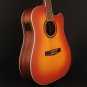 AD890CF-LVBS Standard Series Electric Acoustic Guitar, Cutout, Sunburst, Cort
