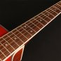 AD890CF-LVBS Standard Series Electric Acoustic Guitar, Cutout, Sunburst, Cort