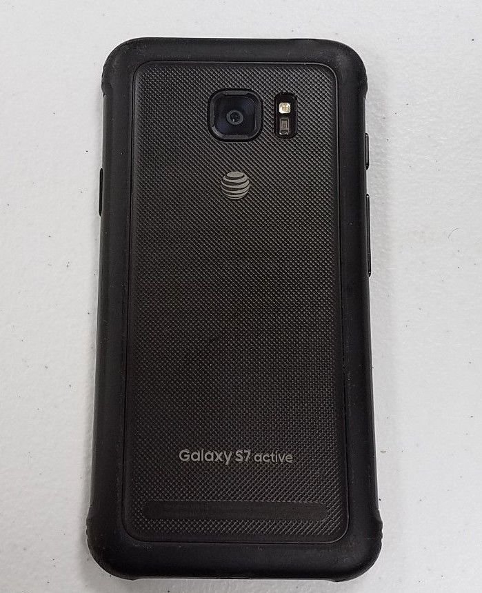 (Screen Burn) Samsung Galaxy S7 active SMG891 32GB Gray (AT&T) Clean