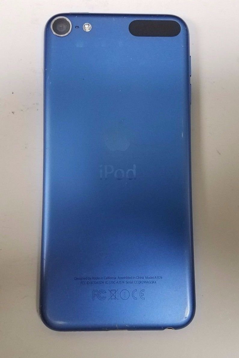 Apple iPod Touch 6th Generation iOS 16GB Blue