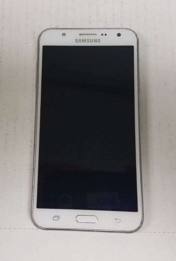 Samsung Galaxy J7 TMobile Android Smartphone 16GB White (Screen Burn)