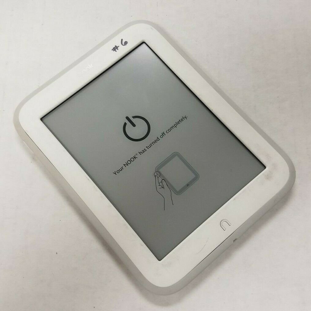 Barnes & Noble Nook With Glow Light WiFi 6" 4GB White - BNRV500