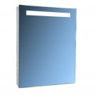 AQUADOM Mirror Glass Cabinet  LED Light - Electrical Outlets  (20in x 26in x 5in (Right Hinge))