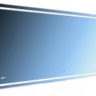 AQUADOM 72x36x1.5  Daytona 3D LED color lights cool/warm/mixed mirrors. Defogger/Dimmer/Clock