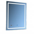 AQUADOM 24x30x1.5  Daytona 3D LED color lights cool/warm/mixed mirrors. Defogger/Dimmer/Clock