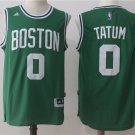 Men's Boston Celtics #0 Jayson Tatum Jersey Swingman Basketball Stitched Green