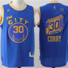 Men's Stephen Curry Jersey #30 Golden State Warriors Basketball Jersey Blue