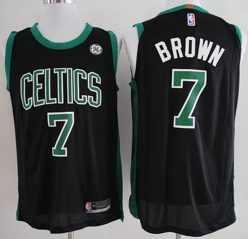 Mens,Boston Celtics 7 Jaylen Brown Swingman Basketball Jersey black