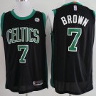 Mens,Boston Celtics #7 Jaylen Brown Swingman Basketball Jersey black