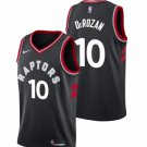 Mens  10 DeMar DeRozan Jersey Black Toronto Raptors Fanatics
