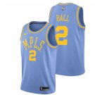 Mens 2 Lonzo Ball Jersey Blue Los Angeles Lakers MPLS Fanatics
