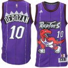 MENS  Demar Derozan #10Raptors Purple Men's Jersey Terradactile Air Canada USC Trojans
