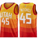 Youth Donovan Mitchell jersey rainbow city edition jersey