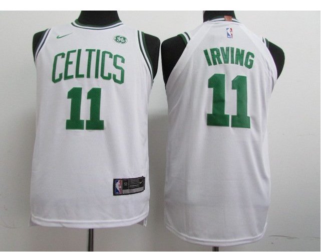 Youth kyrie irving celtics jersey white