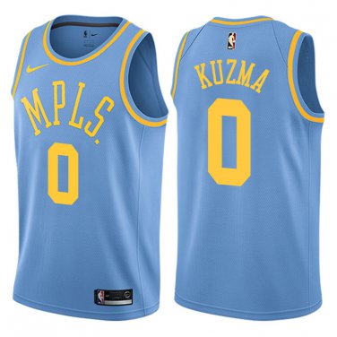 Men's Los Angeles Lakers Kobe Bryant #24 Nike MPLS Light Blue