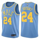 Los Angeles Lakers #24 Kobe Bryant Jersey Classic Edition Light Blue Swingman Stitched
