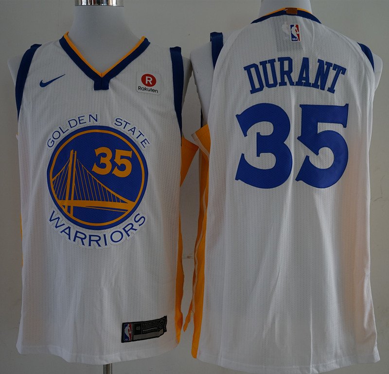 Men's Warriors 30 Stephen Curry Jersey white