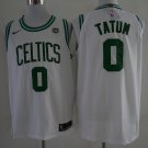 Men's Celtics 0 Jason Tatum jersey white