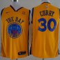 Men's Stephen Curry Jersey THE BAY yellow