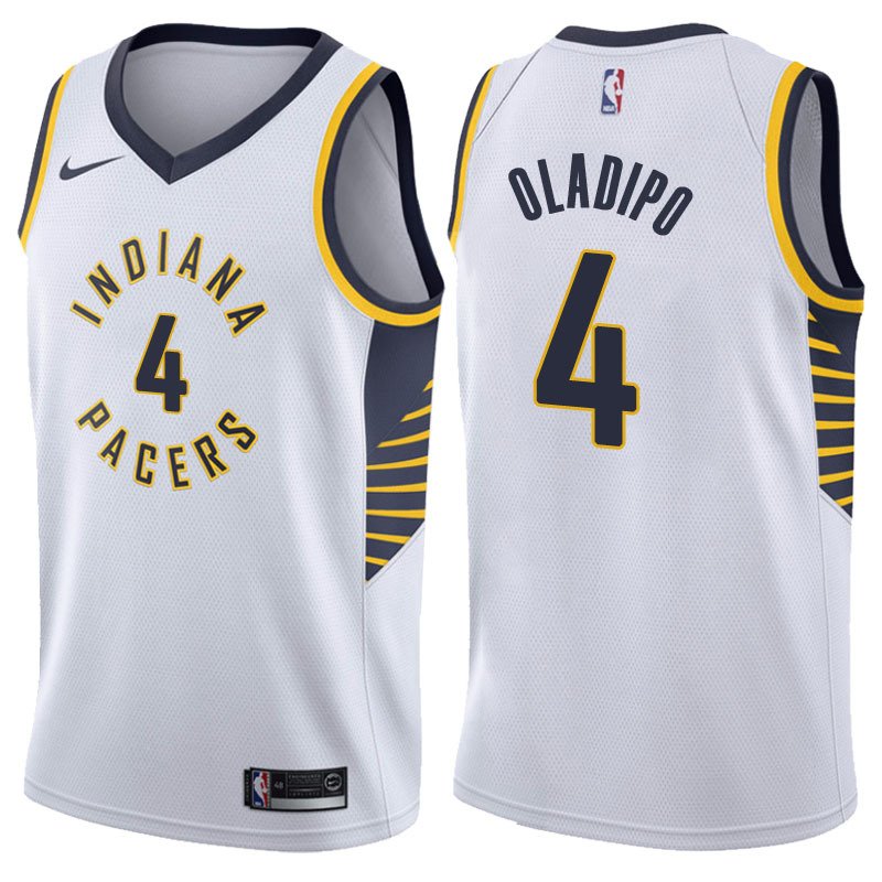 MENS Victor Oladipo pacers #4 men's Jersey white