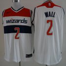Men's Wizard #2 John Wall jersey whtie