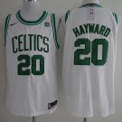 MenS Boston Celtics #20 Gordon Hayward White 2017-2018 Nike Swingman Stitched NBA
