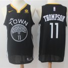 MENS  Golden state warriors Thompson 11 embroidery replica town basketball jersey