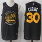 MENS Golden state warriors Stephen Curry 30 embroidery replica black jersey
