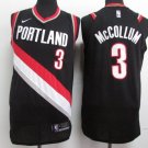 MENS Portland Trail Blazers mccollum 3 embroidery replica black basketball jersey