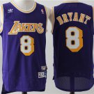 Men's Los Angeles Lakers #8 Kobe Bryant Jersey purple Stitched basketball Jersey