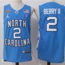 Mens  North Carolina Berry II 2# jersey College Basketball NCAA man sale top deal